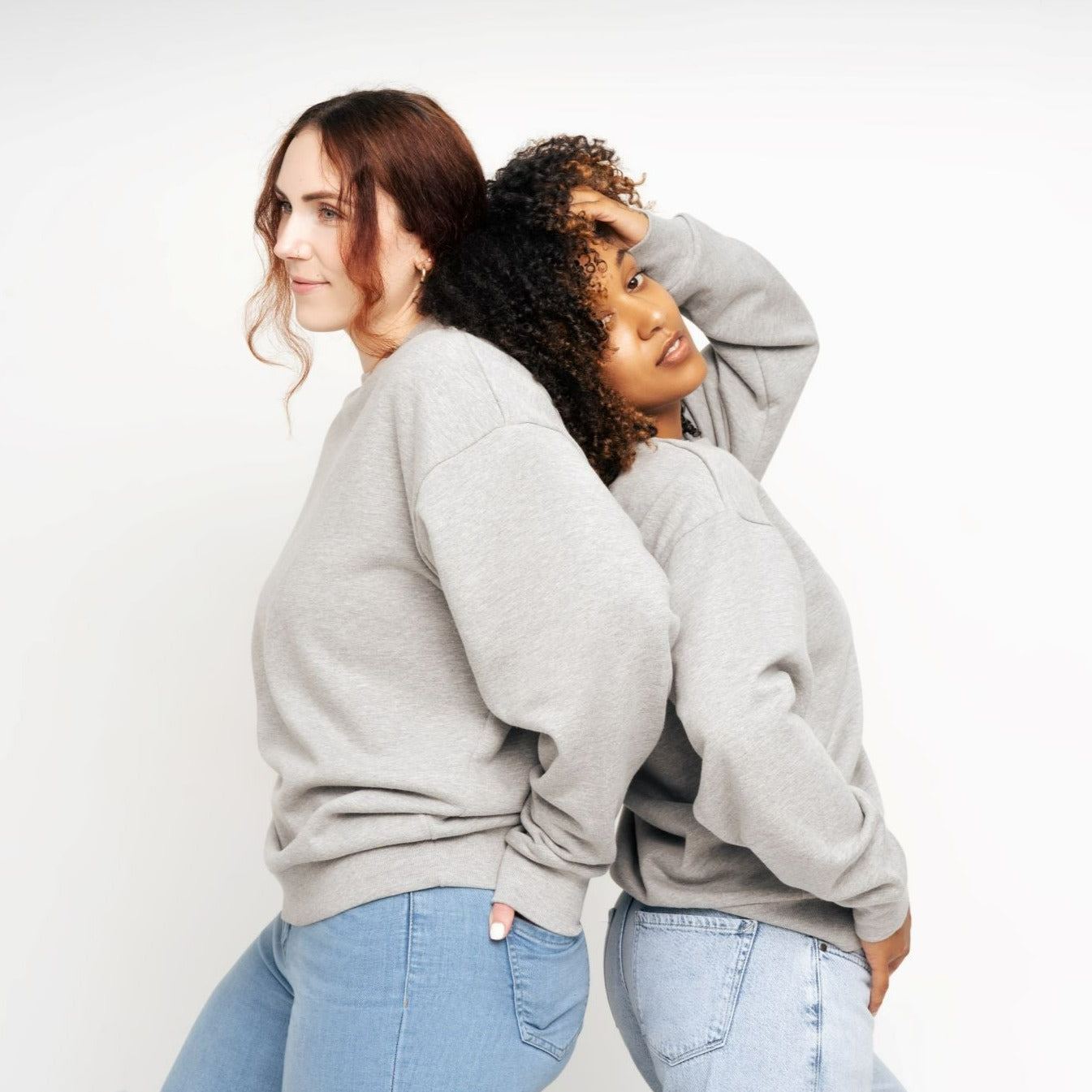 Re:Set Signature Crew - Lightweight - Stark Grey
