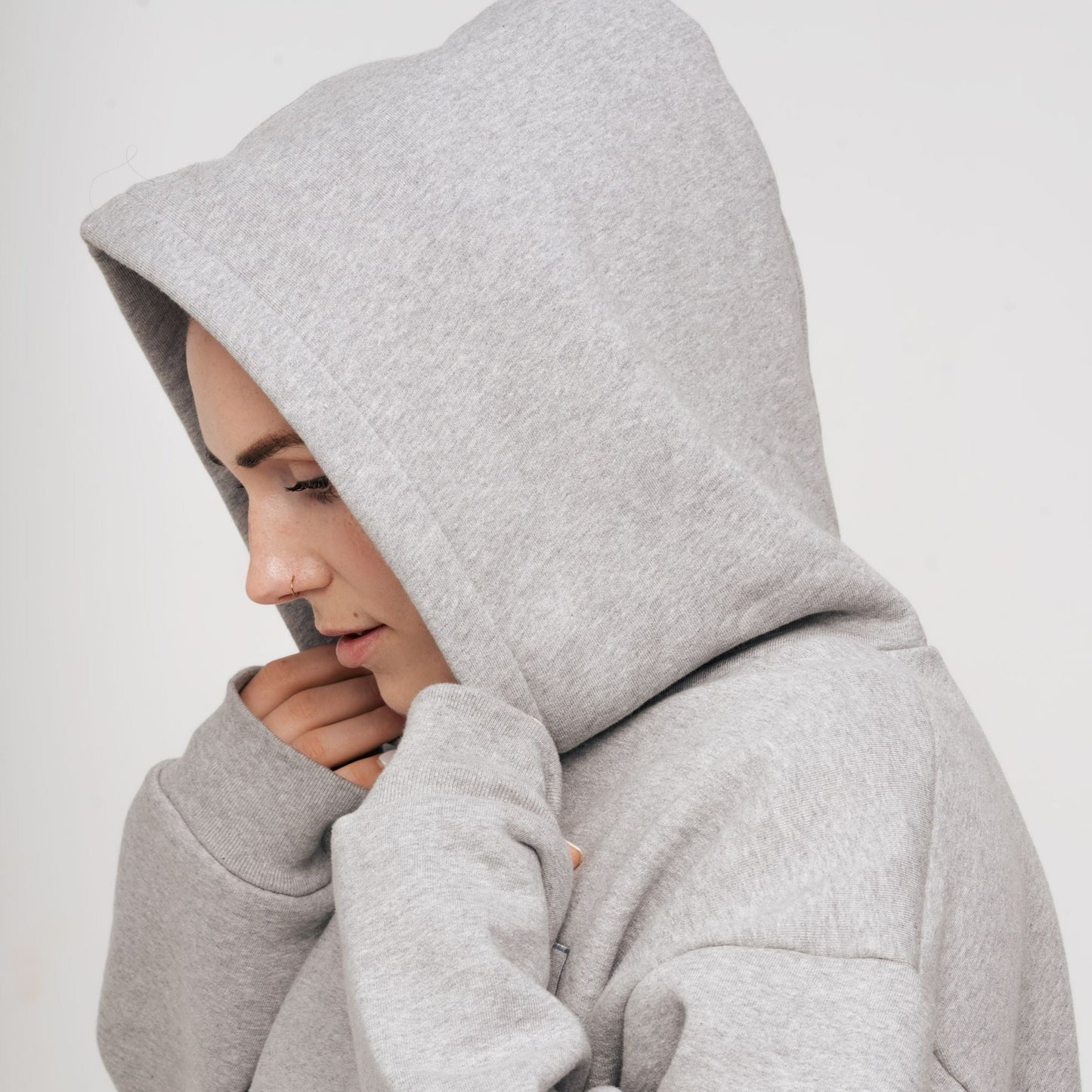 Re:Set Signature Hoodie - Heavyweight - Stark Grey