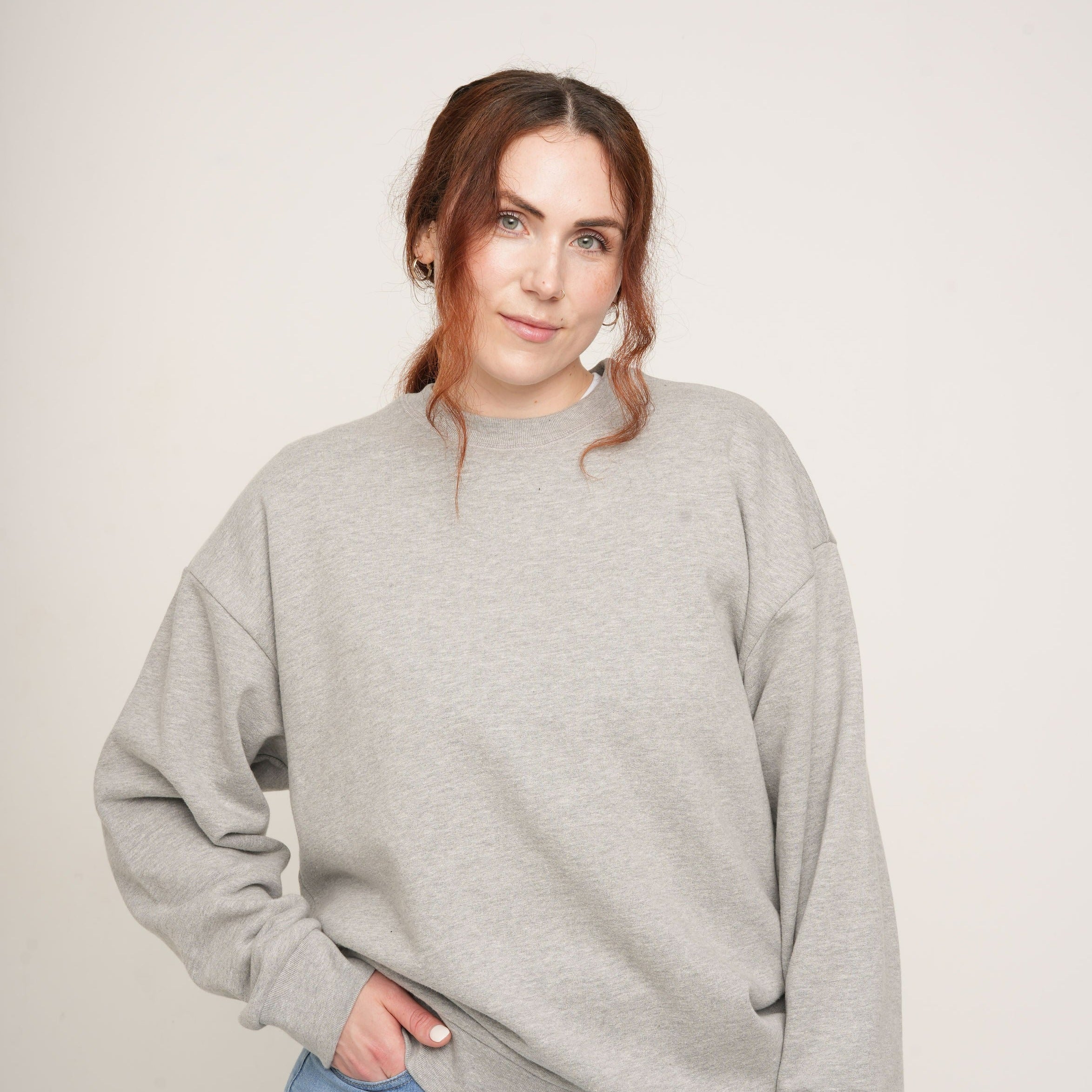 Re:Set Essential Crew - Lightweight - Stark Grey