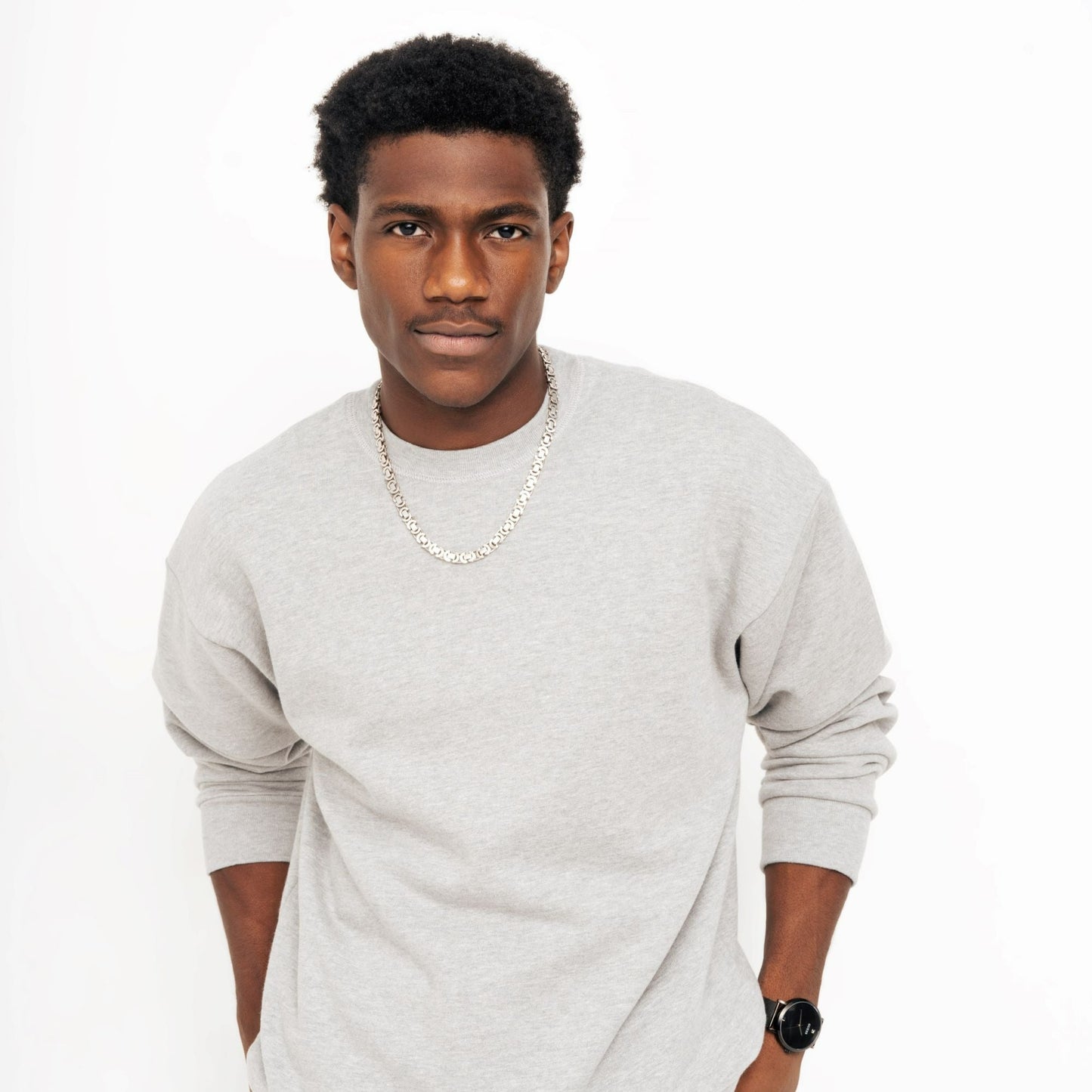 Re:Set Essential Crew - Lightweight - Stark Grey