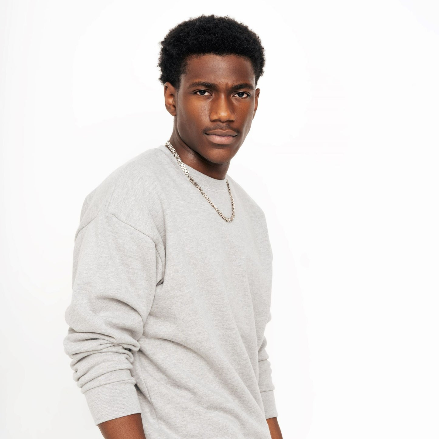 Re:Set Essential Crew - Lightweight - Stark Grey