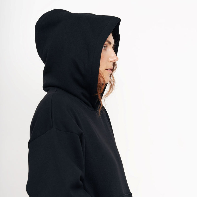 Re:Set Essential Hoodie - Lightweight - Gridiron Black