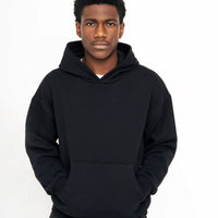 Re:Set Essential Hoodie - Lightweight - Gridiron Black