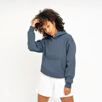 Re:Set Essential Hoodie - Heavyweight - Harbour Blue